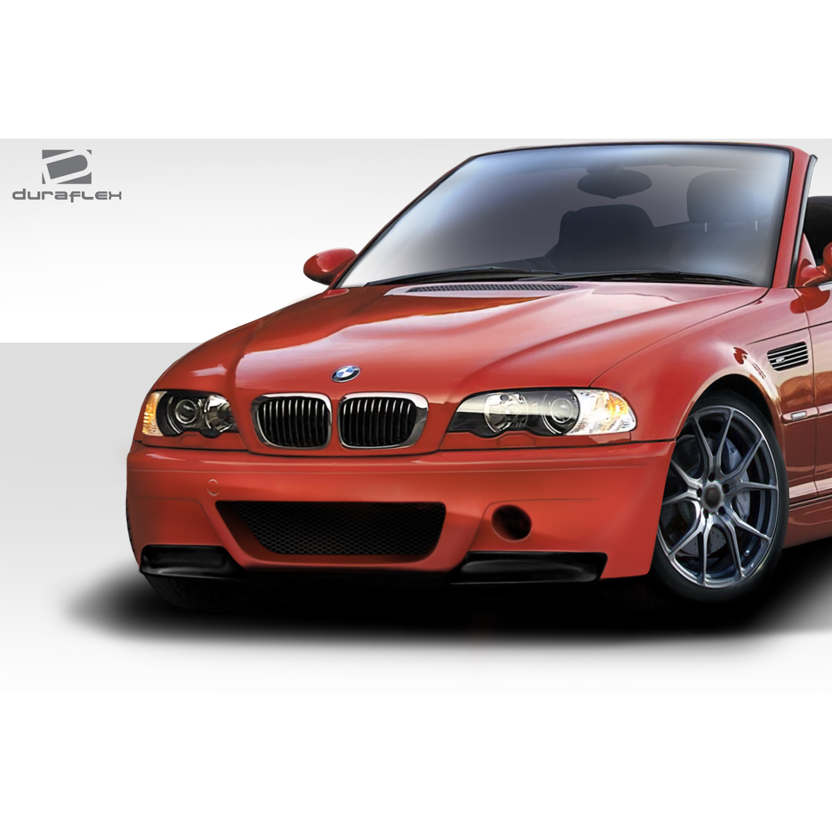 Modify your BMW M3 2001 with our Exterior/Front Bumpers - Front angle view showcasing the bumper design