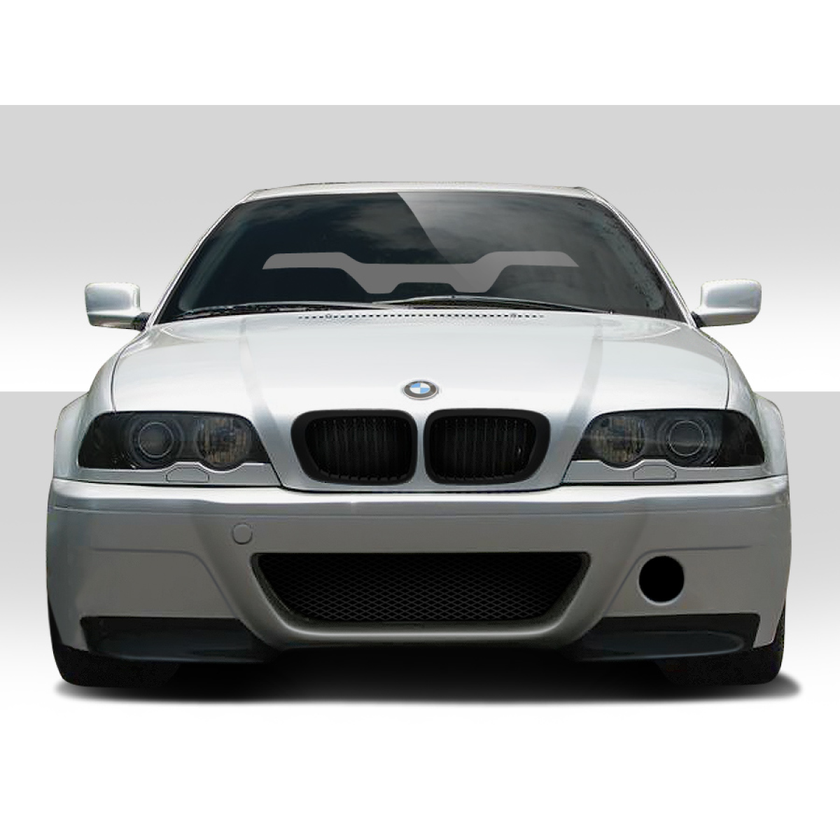 Modify your BMW 3-Series 2000 with our Exterior/Front Bumpers or Lips - Front view of the vehicle