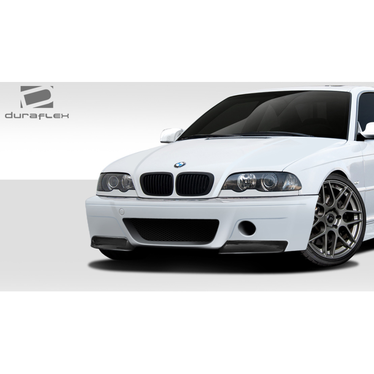 Modify your BMW 3-Series 2000 with our Exterior/Front Bumpers or Lips - Front view of vehicle at slight angle