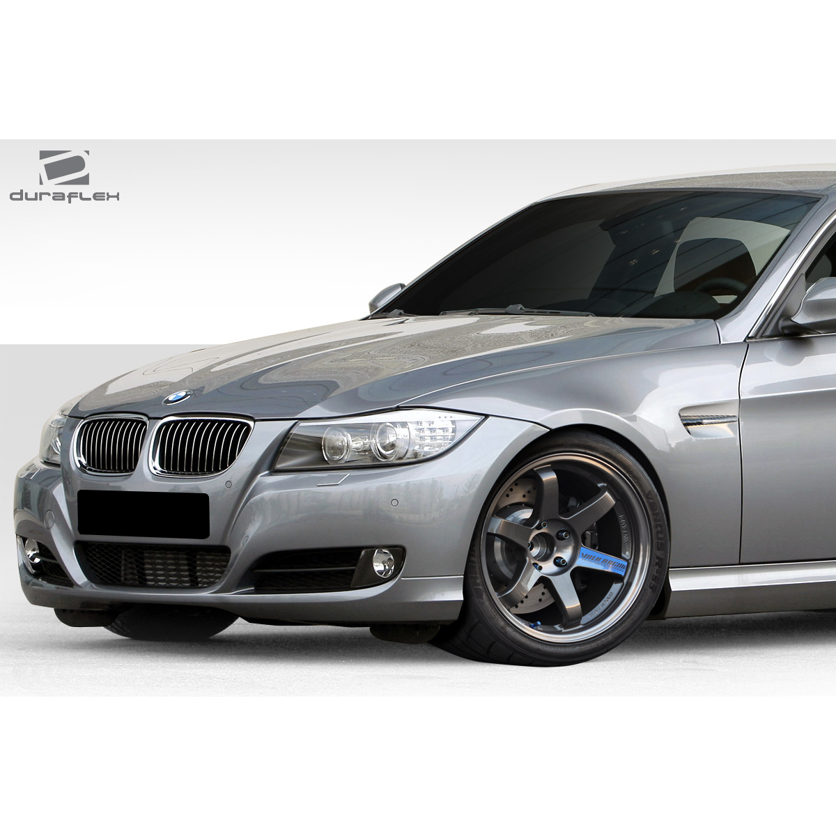 Modify your BMW 3-Series 2006 with our Exterior/Fenders - Front side angle view of the BMW 3 Series