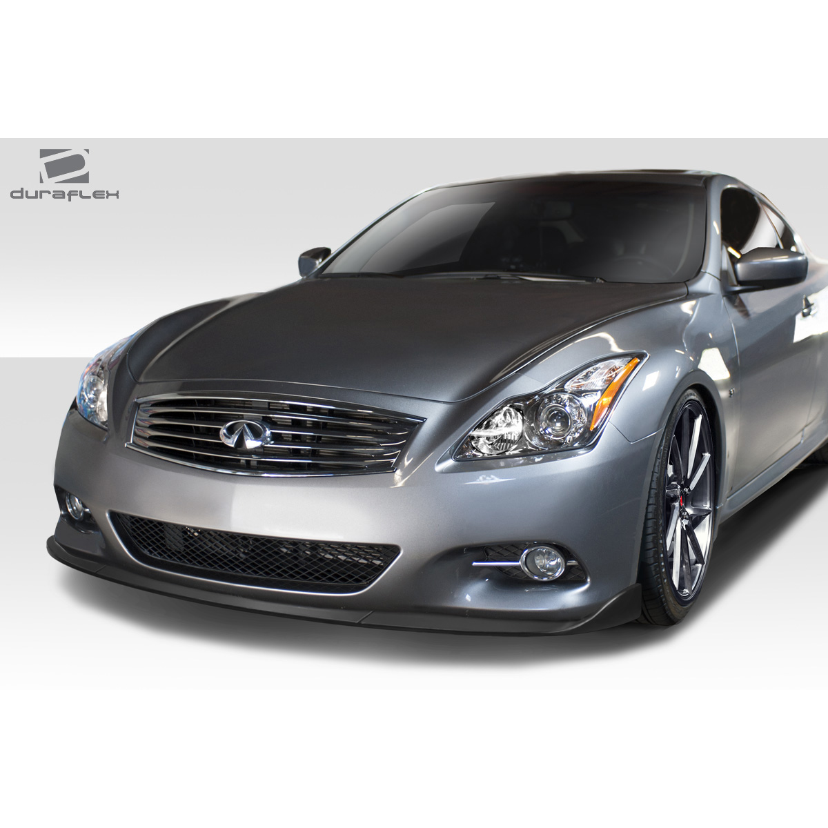 Modify your Infiniti G37 2008 with our Exterior/Front Bumpers or Lips - Front angle view of the car