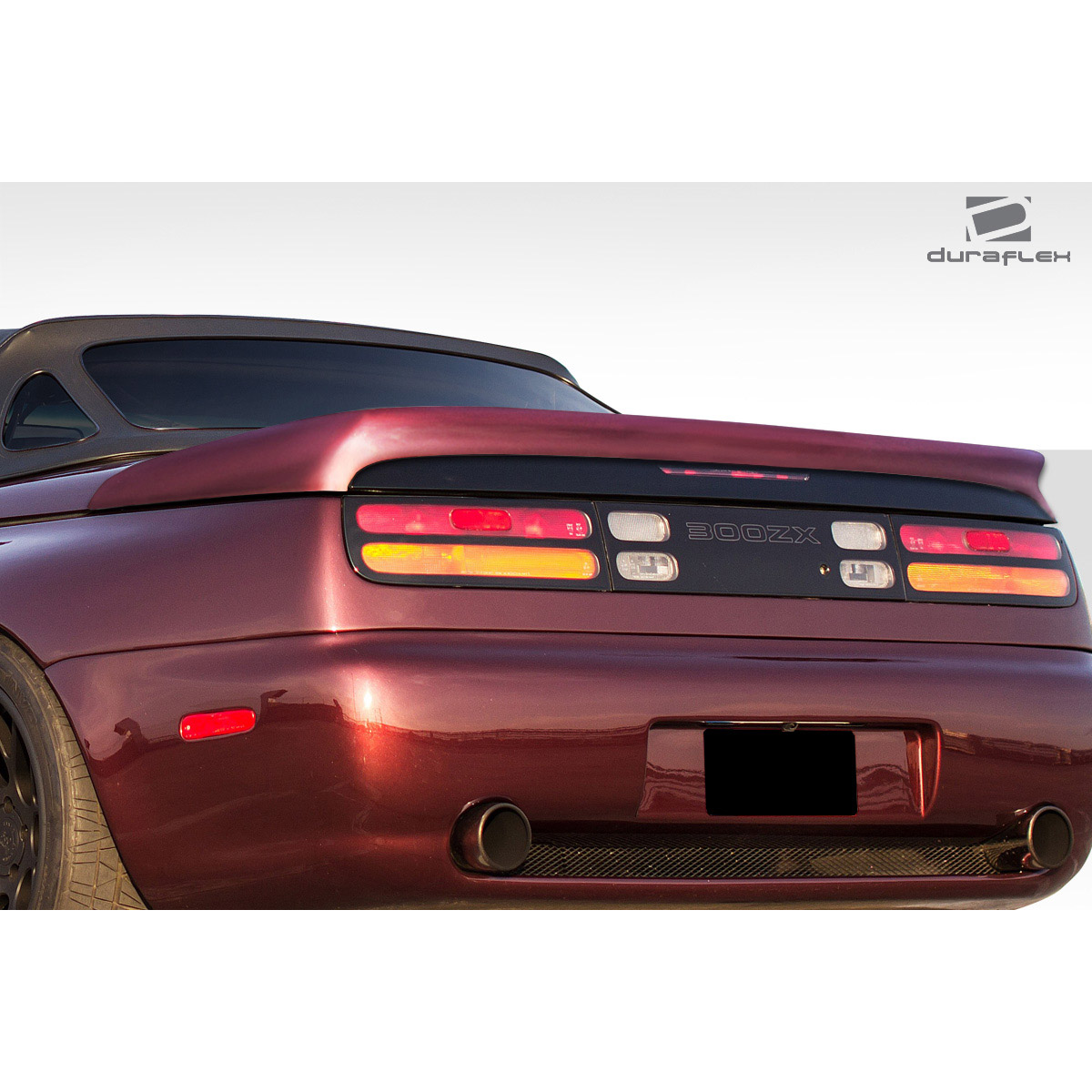 Modify your Nissan 300ZX 1990 with our Exterior/Wings - Angled view from the rear quarter side