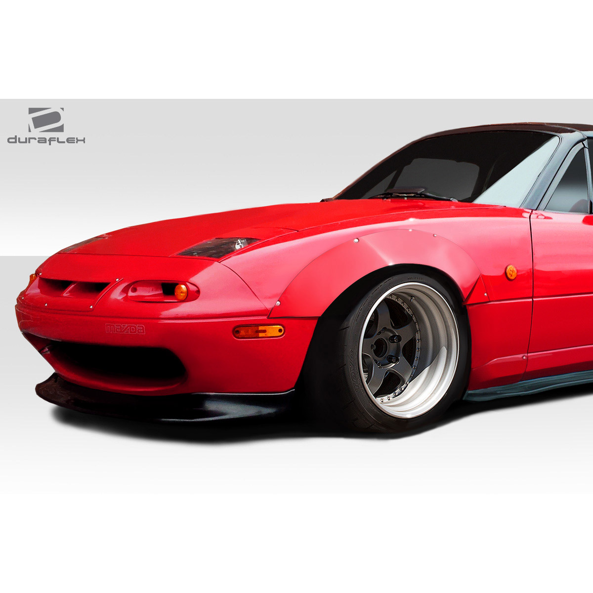 Modify your Mazda Miata 1990 with our Exterior/Fenders - Viewed at a slightly angled front perspective