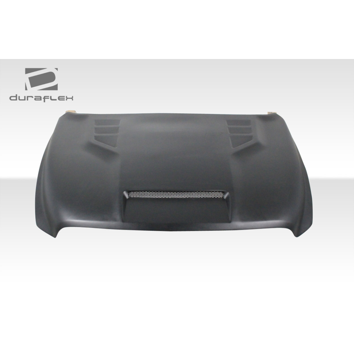 Modify your Dodge Ram 2009 with our Exterior/Hoods - Front view of the hood at a slight angle