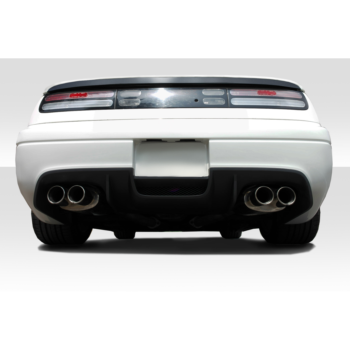 Modify your Nissan 300ZX 1990 with our Exterior/Diffusers - Rear view angle of vehicle diffuser part