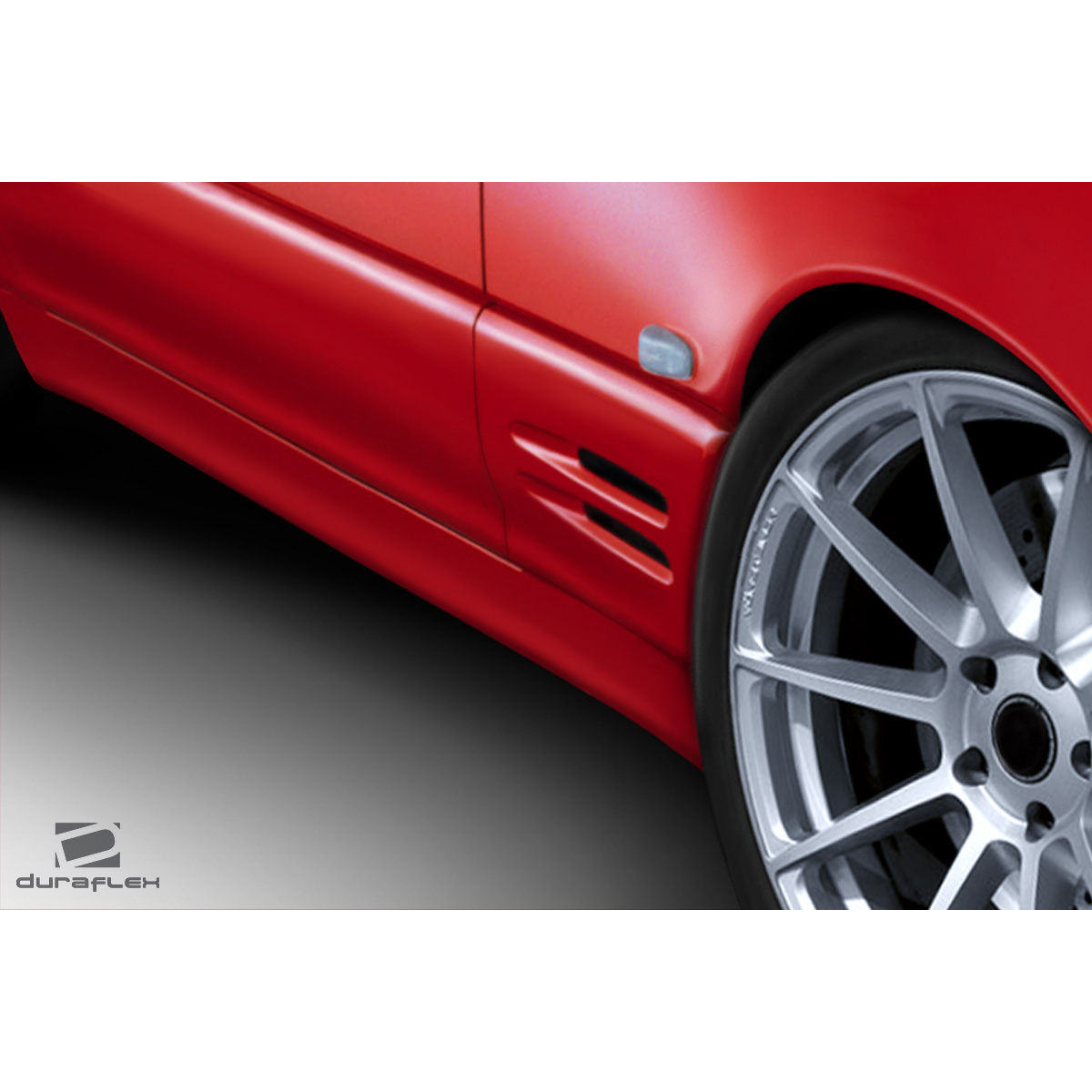 Modify your Mercedes-Benz SL-Class 1990 with our Others - Side angle view of vehicle body part