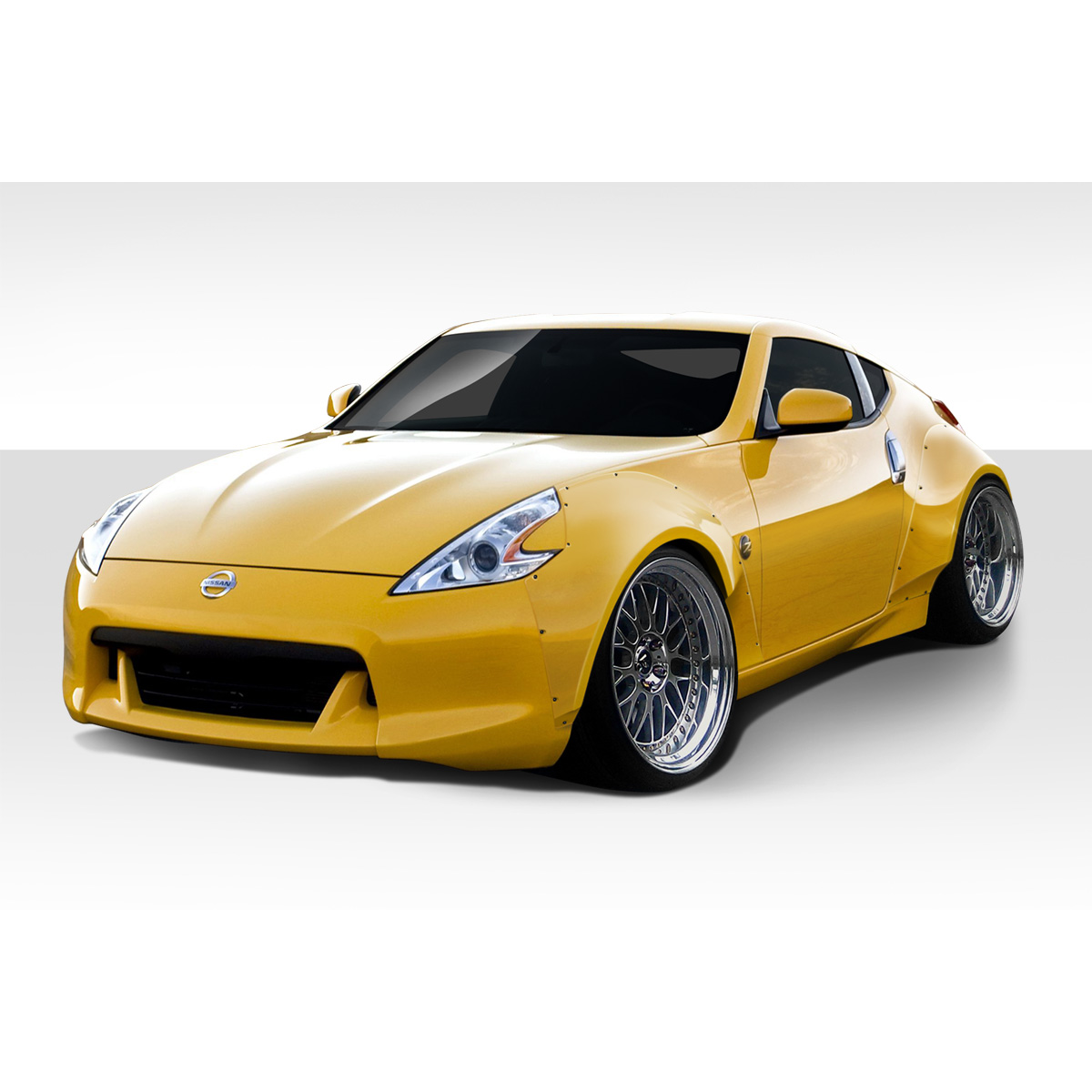 Modify your Nissan 370Z 2009 with our Exterior/Fenders - Front three quarter view of the vehicle