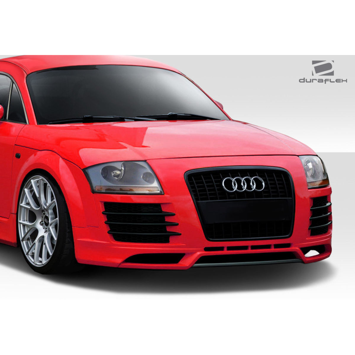 Modify your Audi R8 2000 with our Exterior/Front Bumpers or Lips - Front angle view of an Audi car part