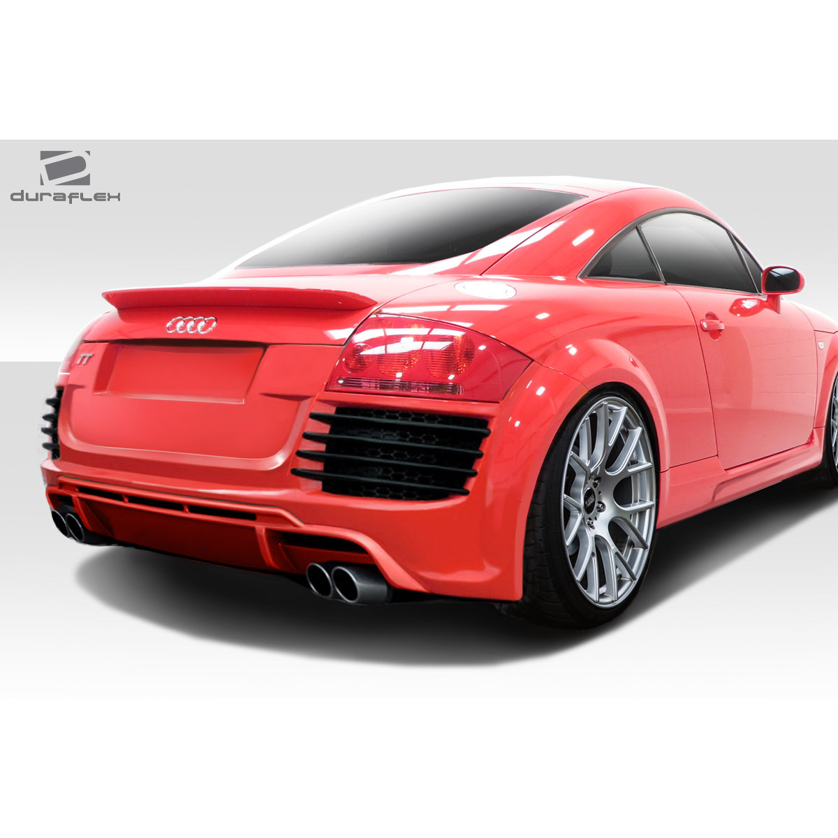 Modify your Audi R8 2000 with our Exterior/Rear Bumpers or Lips - Angled view showing rear exterior design detail