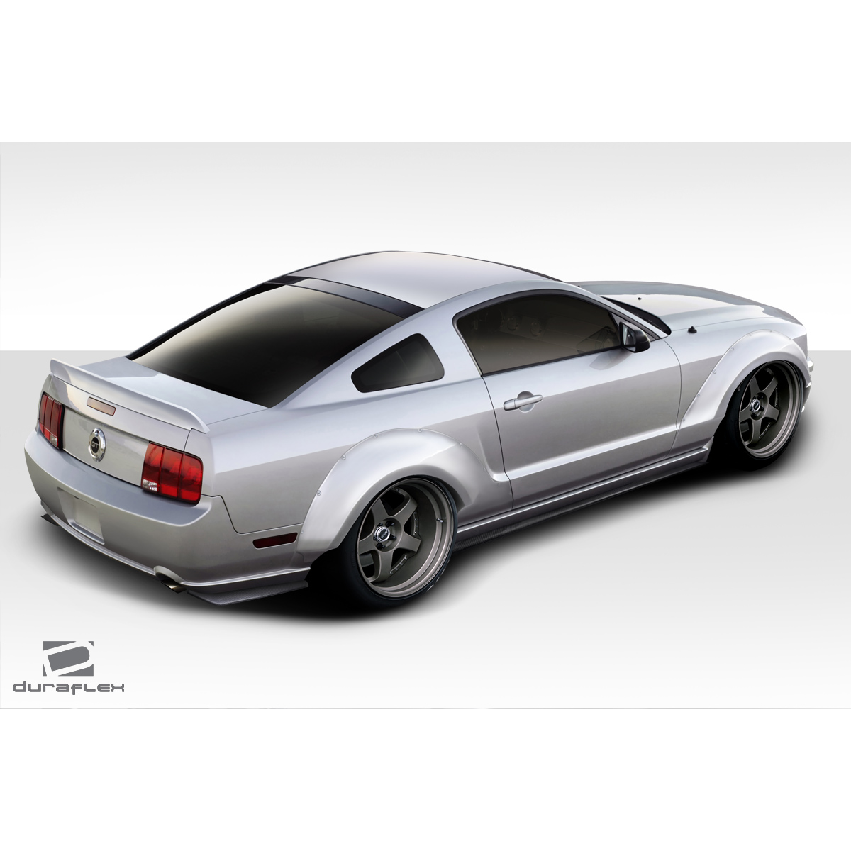 Modify your Ford Mustang 2005 with our Exterior/Fenders - Rear three quarter angle view of vehicle