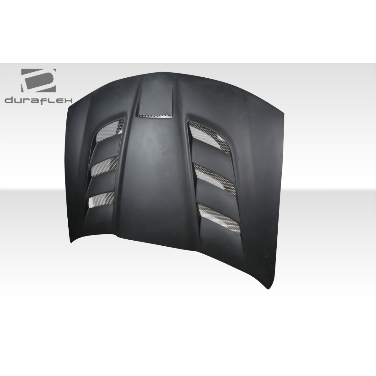 Modify your Dodge Charger 2006 with our Exterior/Hoods - Front view of the hood with an angled design