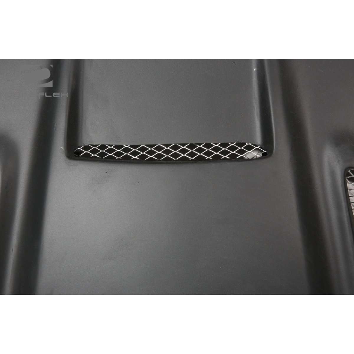 Modify your Dodge Charger 2006 with our Exterior/Hoods - Top view of the hood part angle