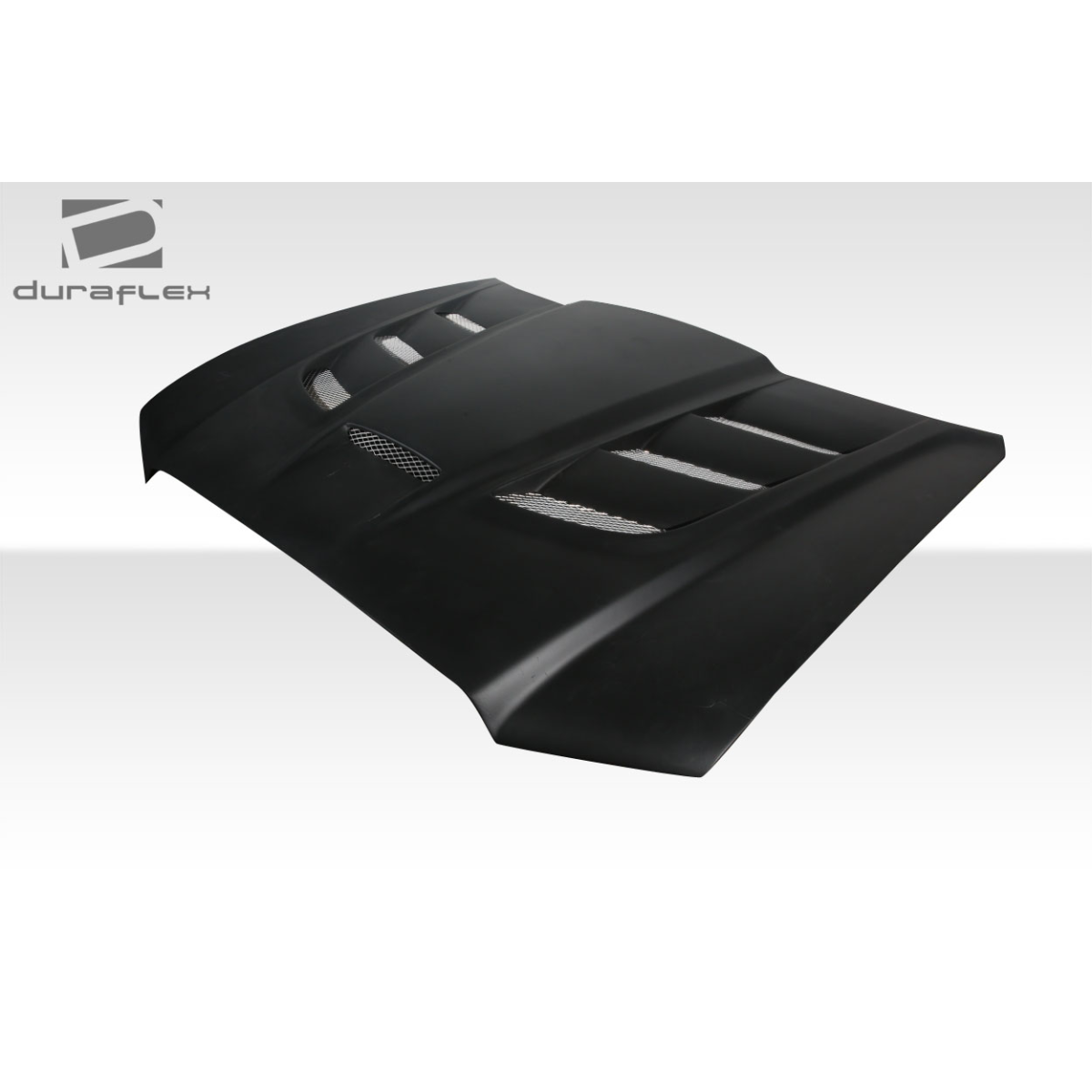 Modify your Dodge Charger 2011 with our Exterior/Hoods - Angle view of a car hood from the front