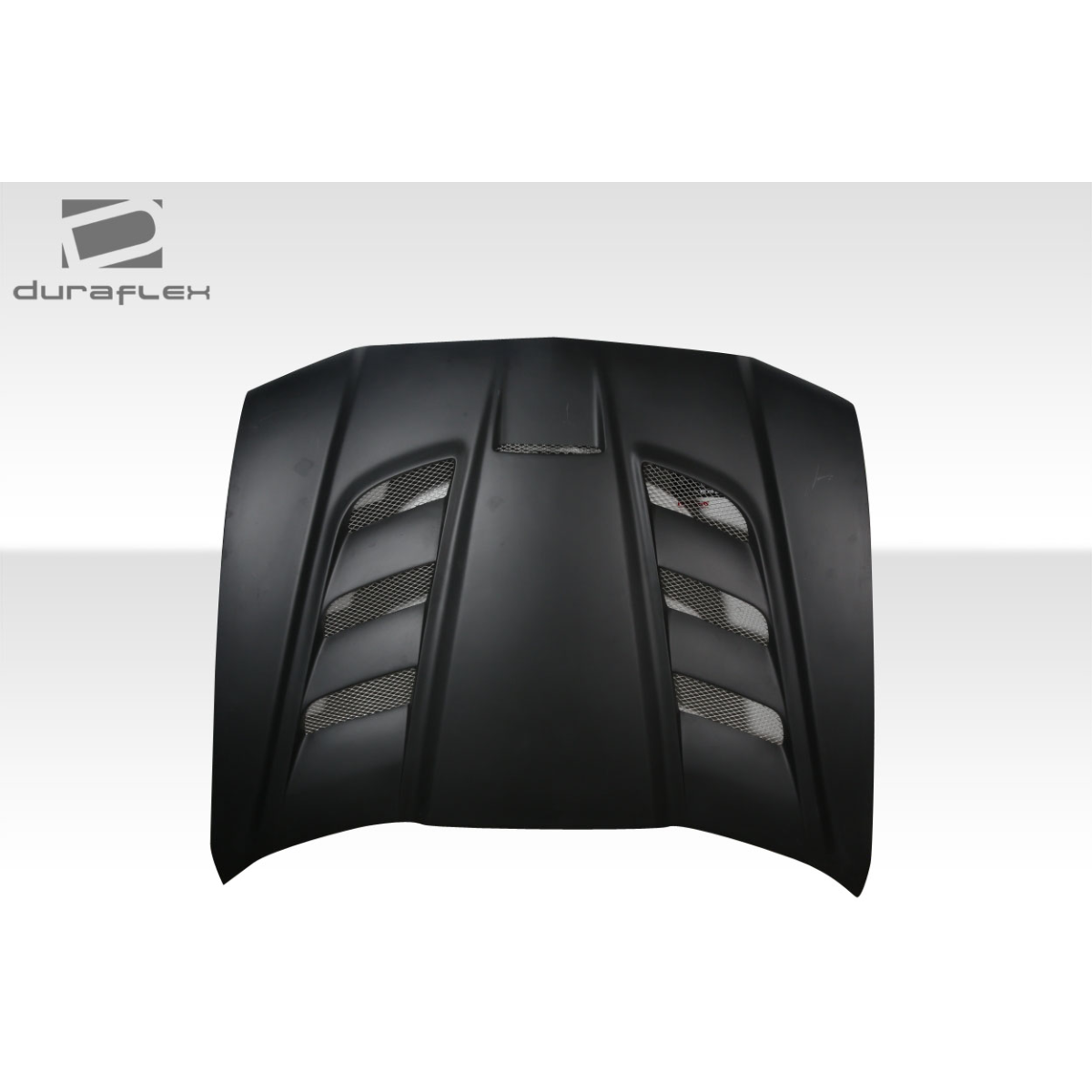 Modify your Dodge Charger 2011 with our Exterior/Hoods - Front view showing hood at a straight angle