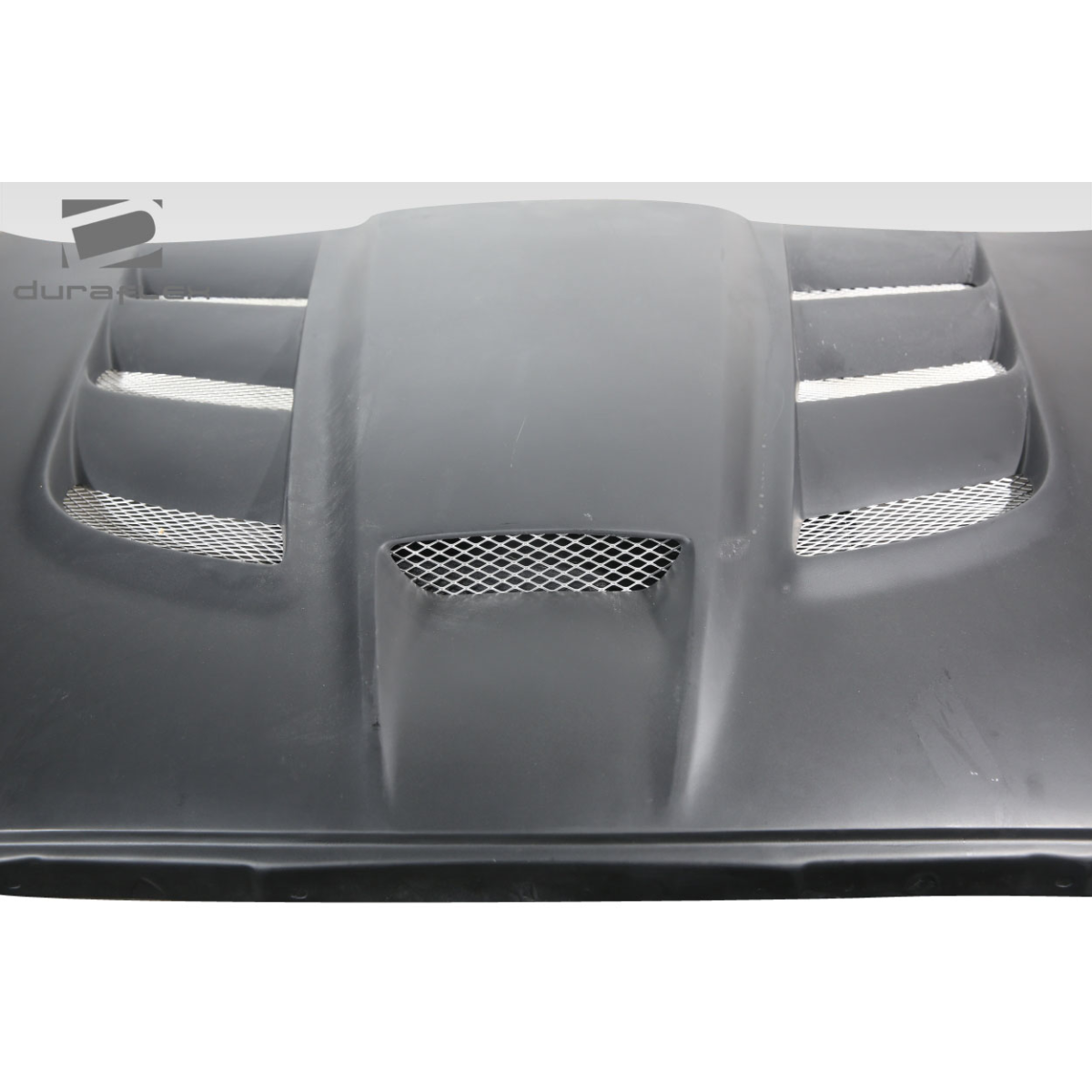 Modify your Dodge Ram 2002 with our Exterior/Hoods - Top view angle of the auto hood part