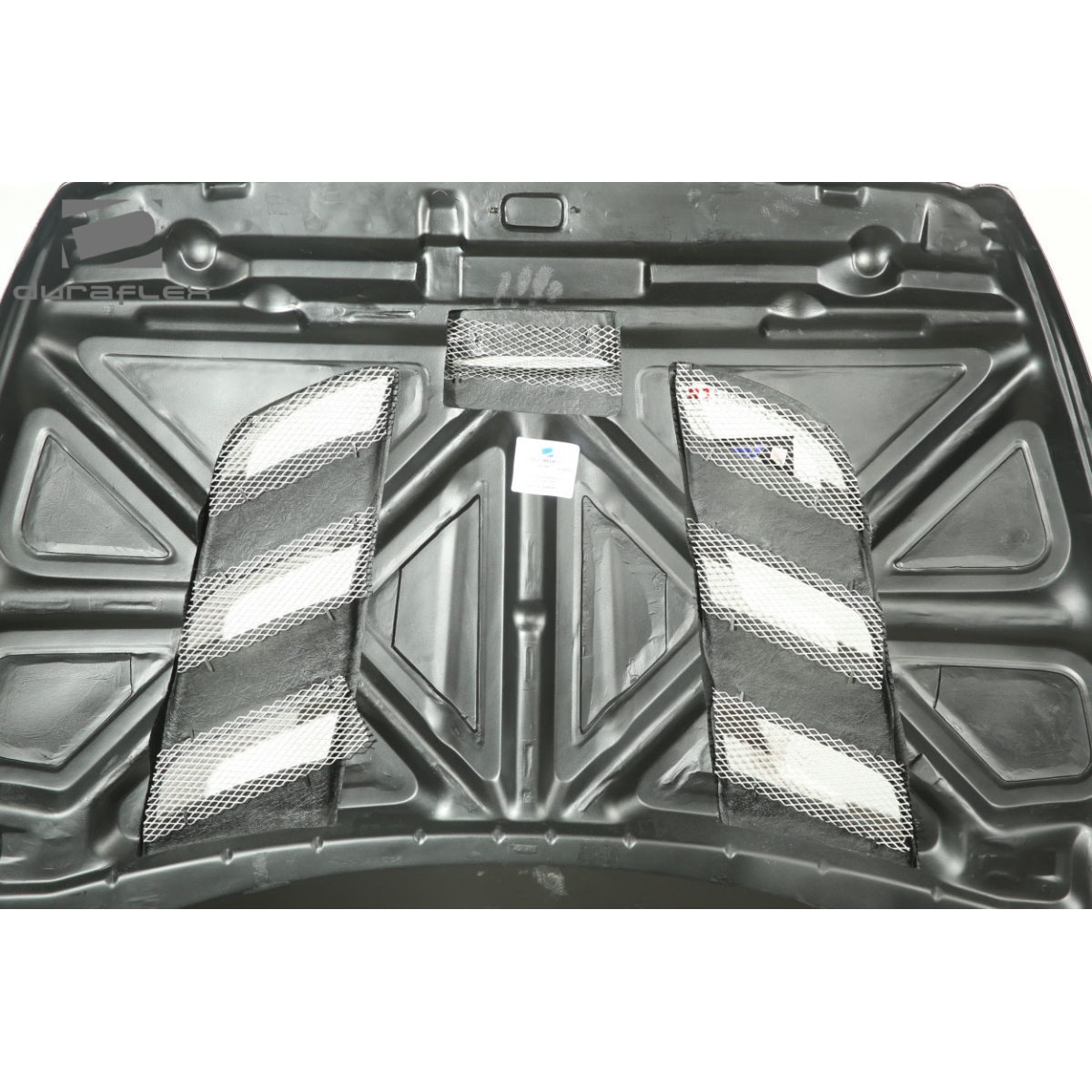 Modify your Dodge Ram 1994 with our Exterior/Hoods - Top view of the hood at a slight angle