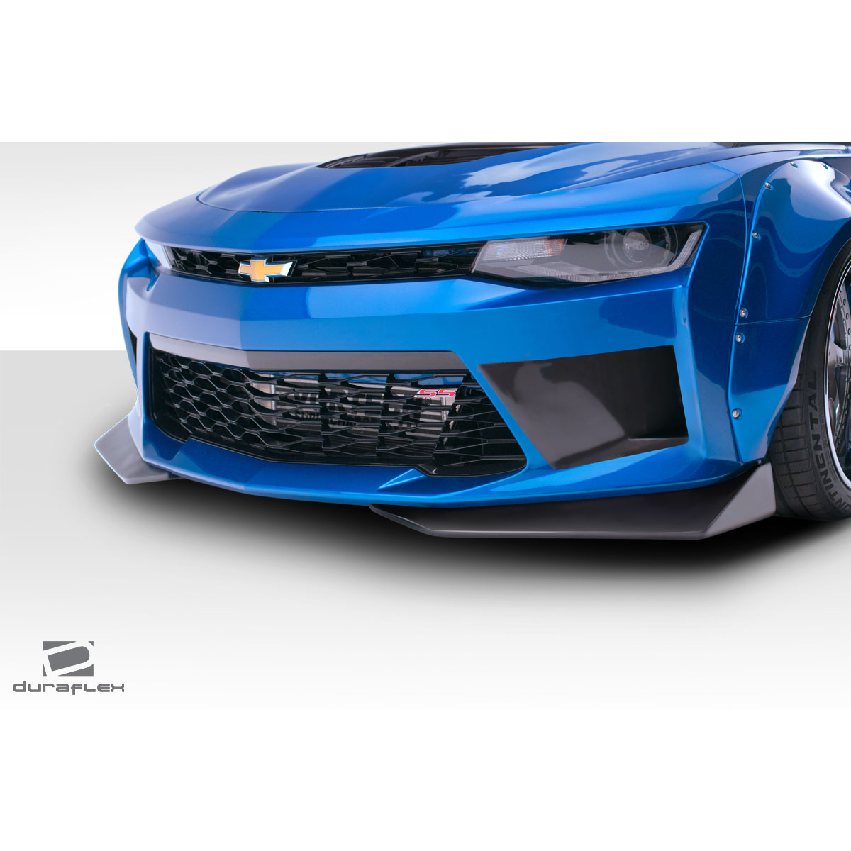 Modify your Chevrolet Camaro 2016 with our Exterior/Complete Body Kits - Front angle showcasing bumper design and features