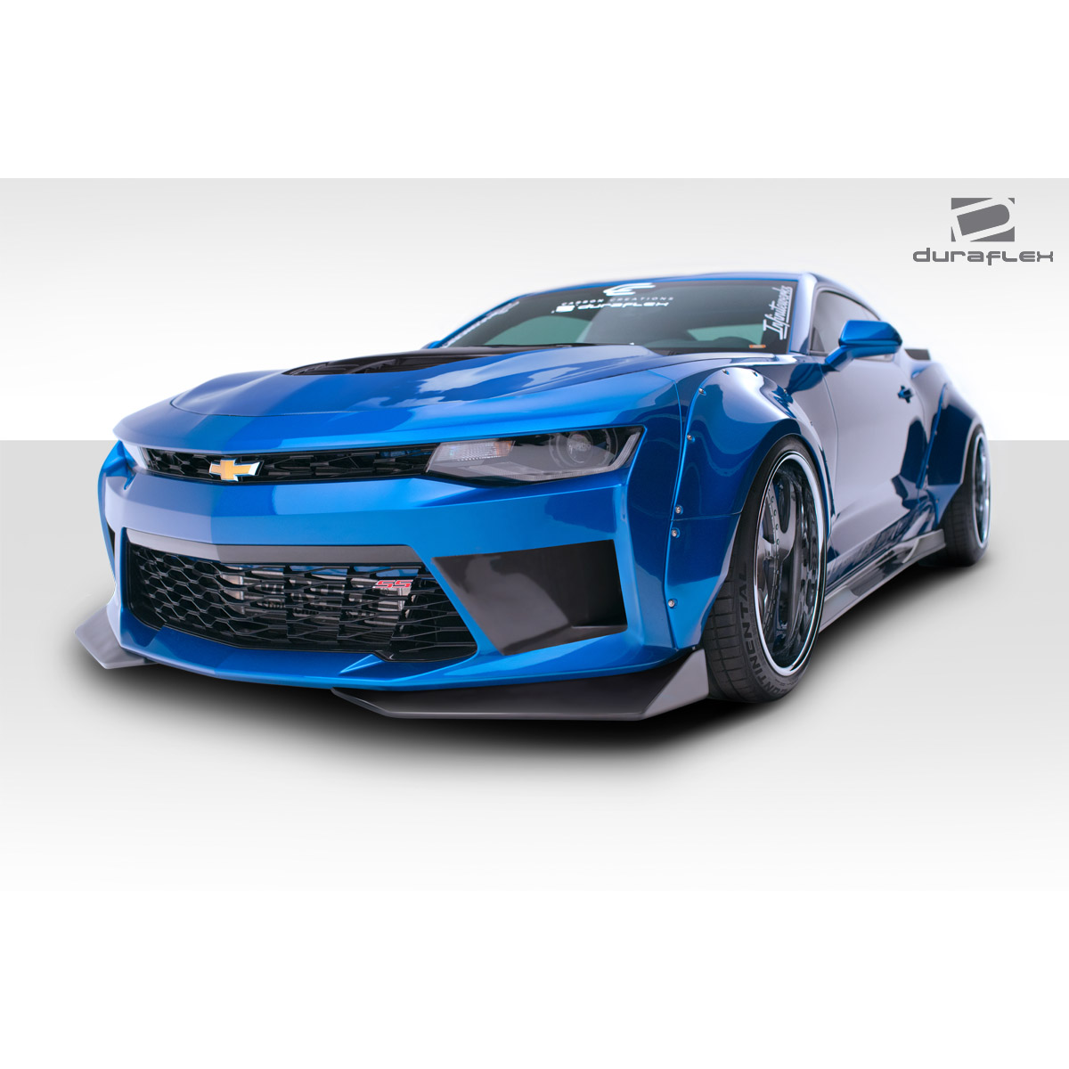 Modify your Chevrolet Camaro 2016 with our Exterior/Complete Body Kits - Front angle view of Chevrolet Camaro part