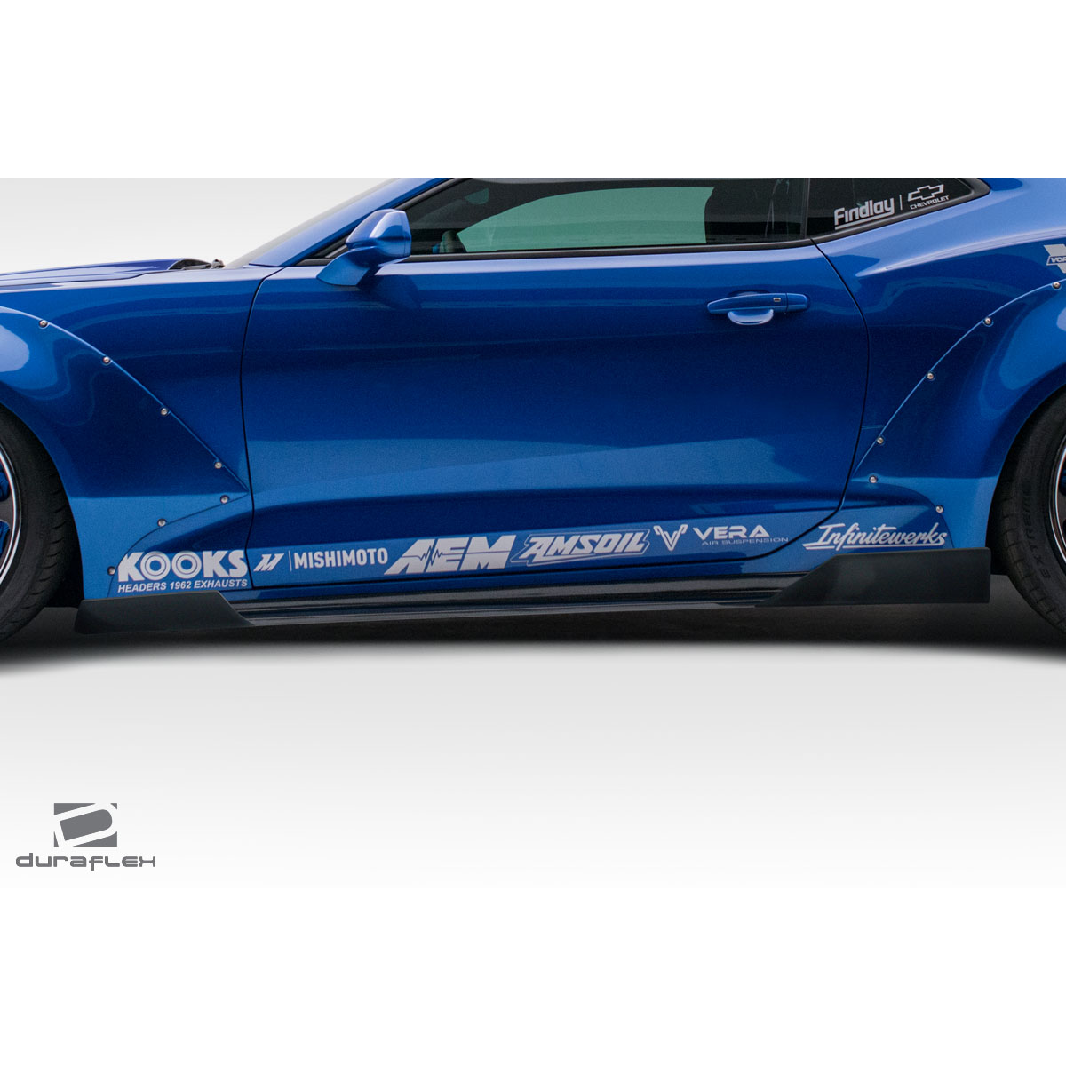 Modify your Chevrolet Camaro 2016 with our Exterior/Other Exterior - Side view angle showing lower part of vehicle