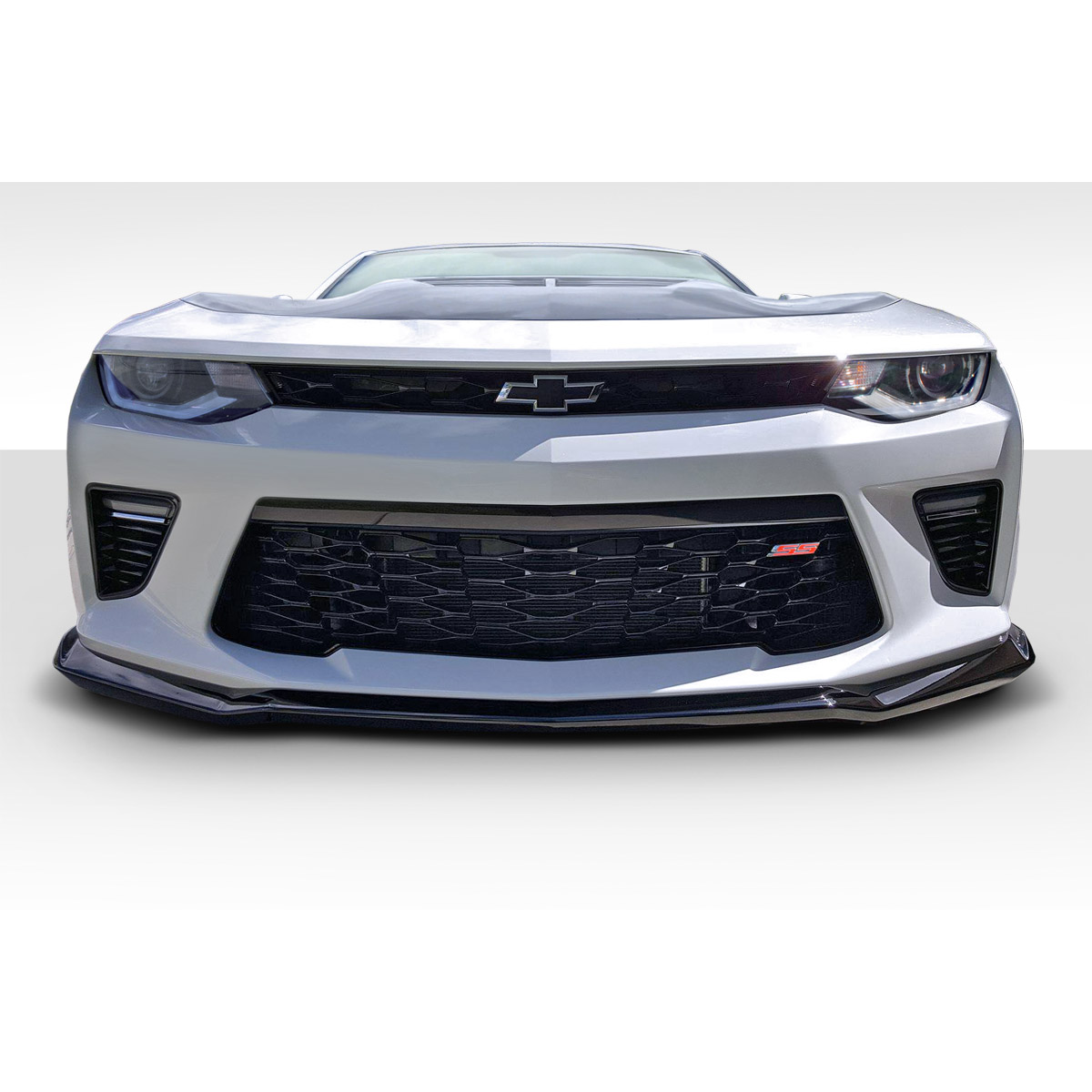 Modify your Chevrolet Camaro 2016 with our Exterior/Complete Body Kits - Front angle view of a Chevrolet Camaro