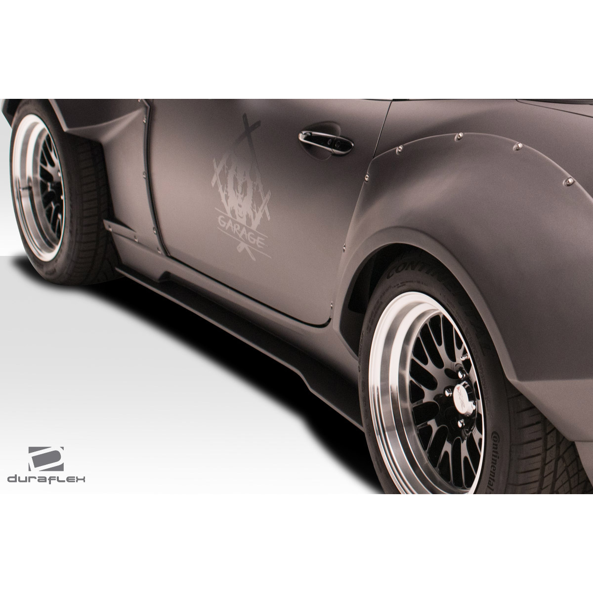 Modify your Mazda Miata 2016 with our Exterior/Side Skirts - Image shows a side view at a slight angle