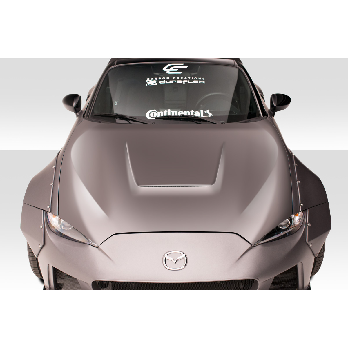 Modify your Mazda Miata 2016 with our Exterior/Hoods - Front view of Mazda Miata Circuit Hood