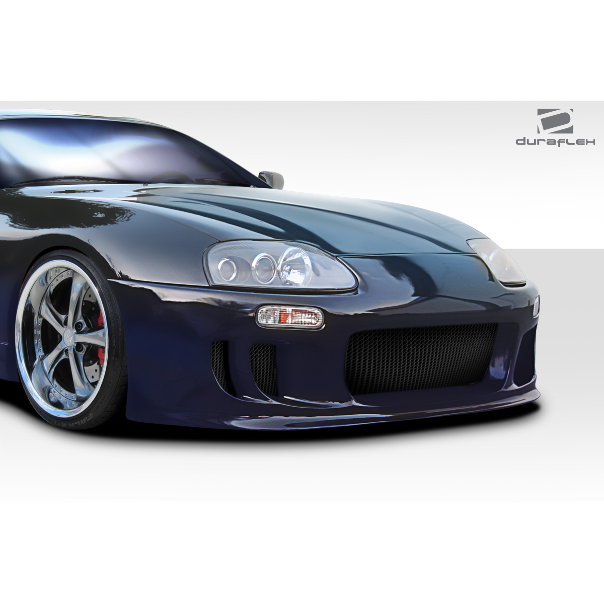 Modify your Toyota Supra 1993 with our Exterior/Front Bumpers or Lips - Front angle view of bumper for Toyota Supra