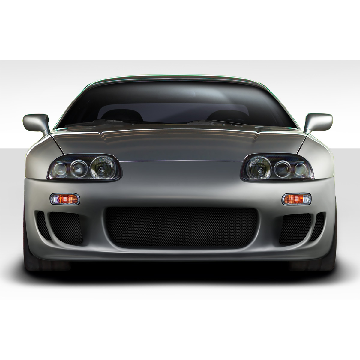 Modify your Toyota Supra 1993 with our Exterior/Front Bumpers or Lips - Front view of the vehicle