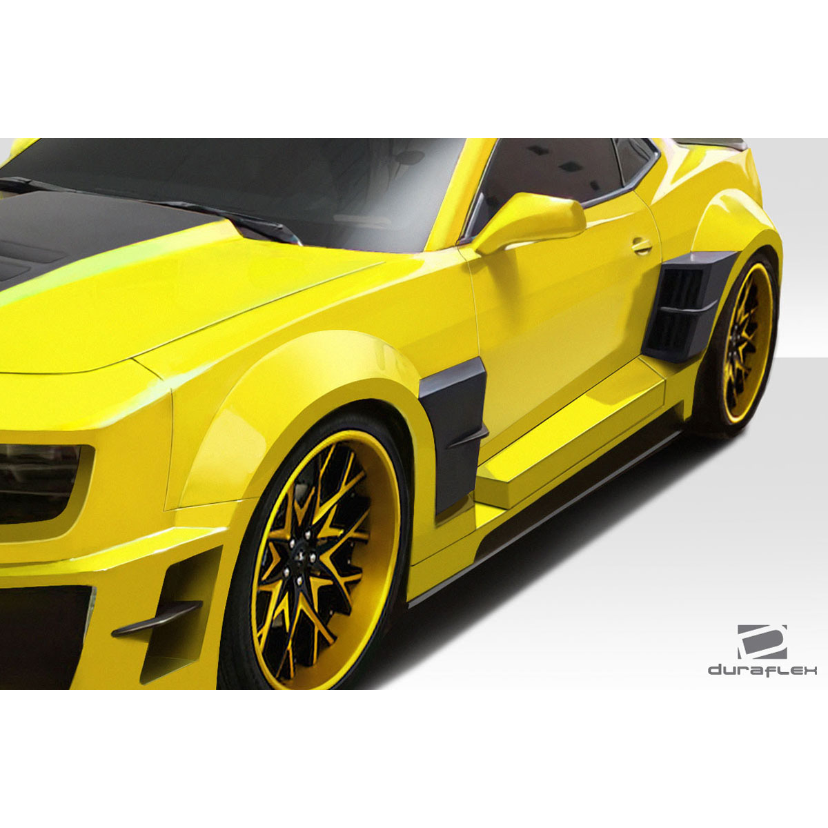 Modify your Chevrolet Camaro 2010 with our Exterior/Complete Body Kits - Image shows side angle of car part