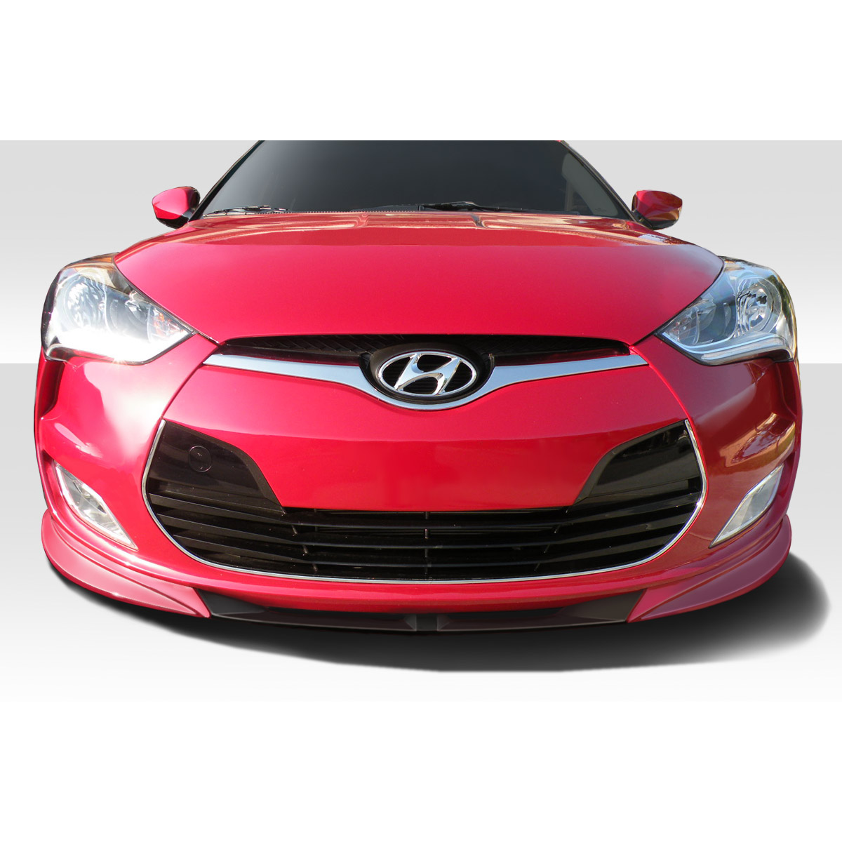 Modify your Hyundai Veloster 2012 with our Exterior/Complete Body Kits - Frontal view of car part at head on angle