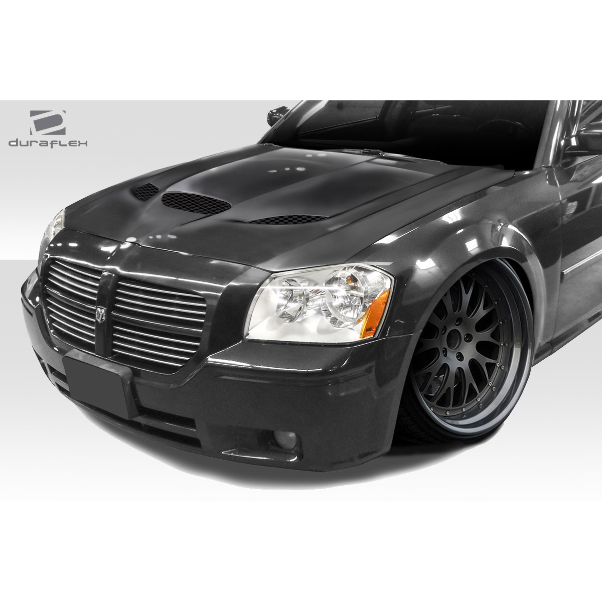 Modify your Dodge Magnum 2005 with our Exterior/Hoods - Front angled view of the Dodge Magnum hood