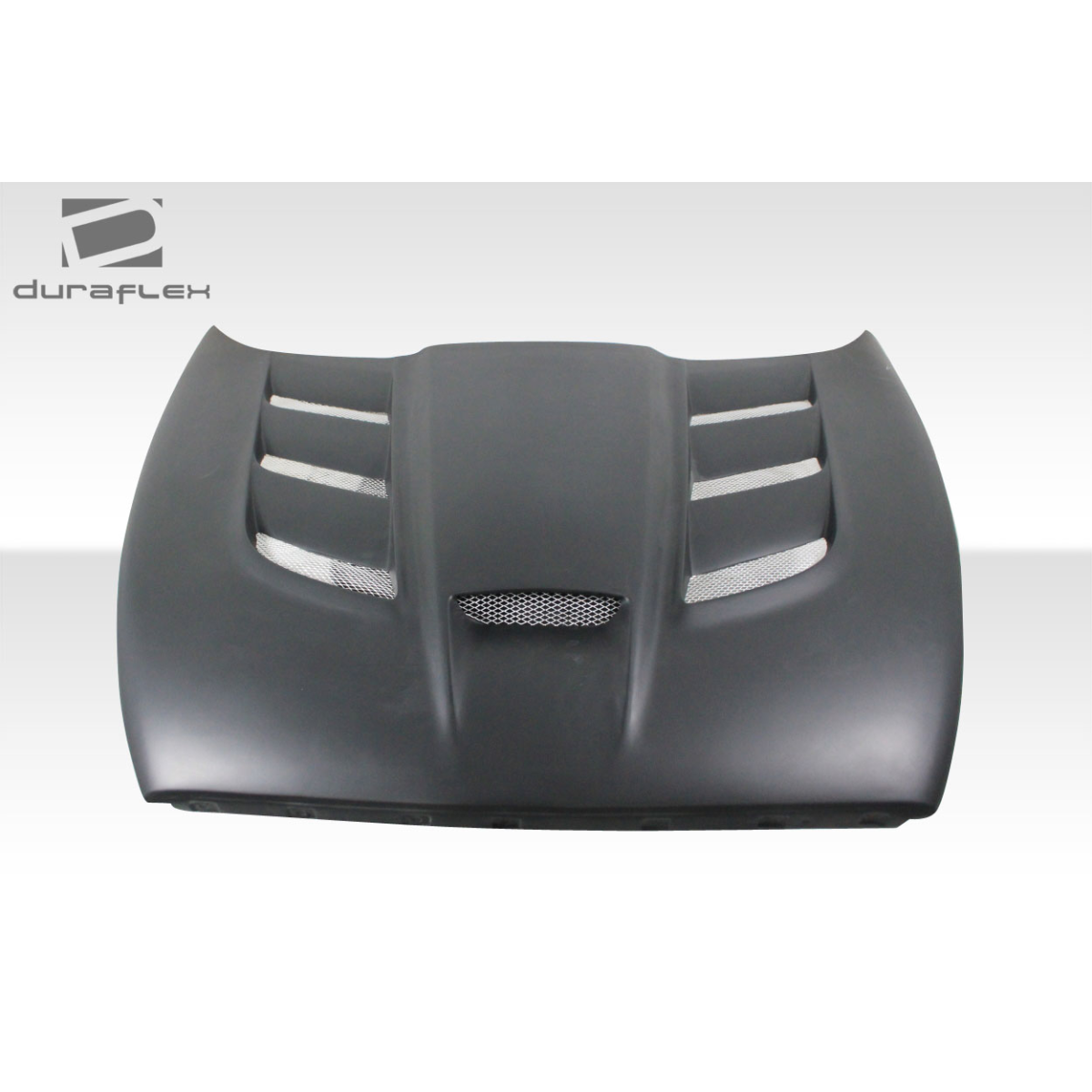 Modify your Dodge Dakota 1997 with our Exterior/Hoods - Front view angled slightly downward