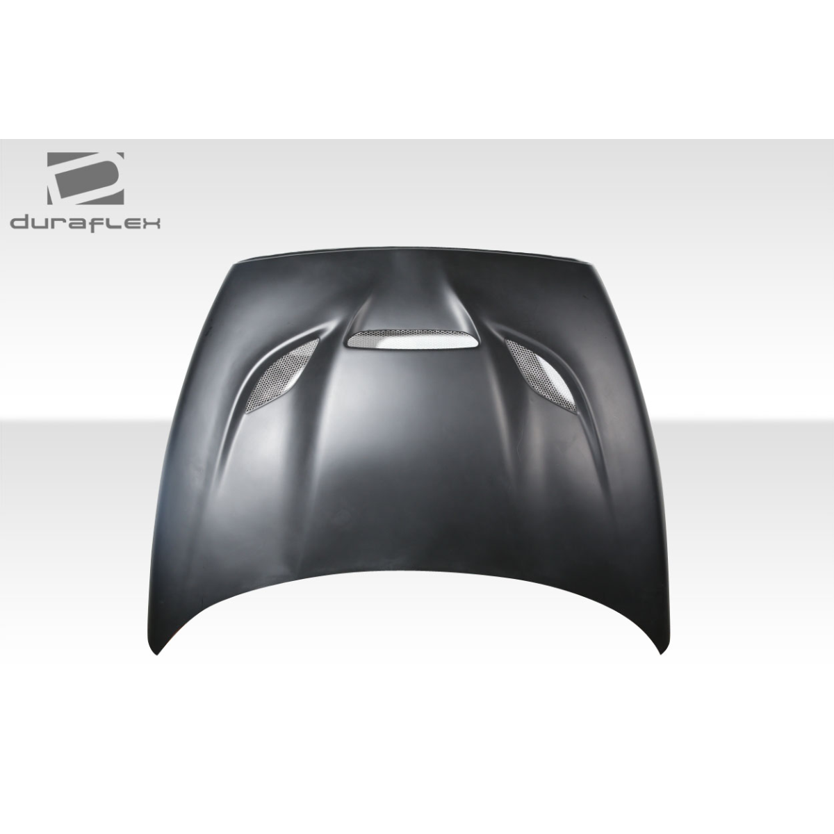 Modify your Dodge Ram 1994 with our Exterior/Hoods - Front view of the hood at eye level angle