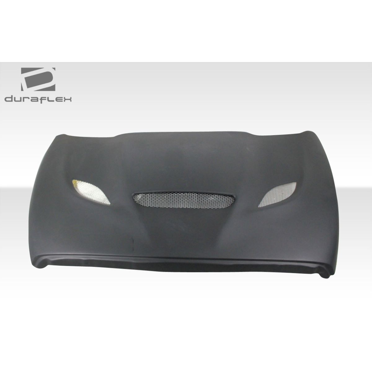 Modify your Dodge Ram 2002 with our Exterior/Hoods - Front view of the vehicle hood