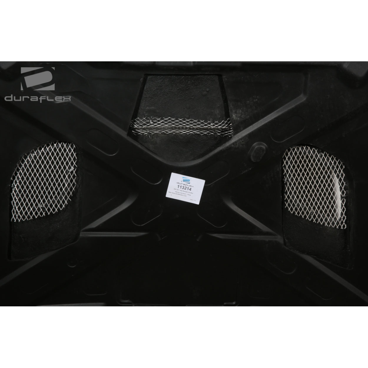 Modify your Jeep Wrangler 2007 with our Exterior/Hoods - View of the hood from a top angle
