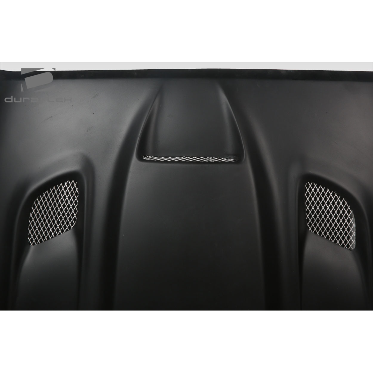Modify your Jeep Wrangler 2007 with our Exterior/Hoods - Viewed from the top slightly angled downwards