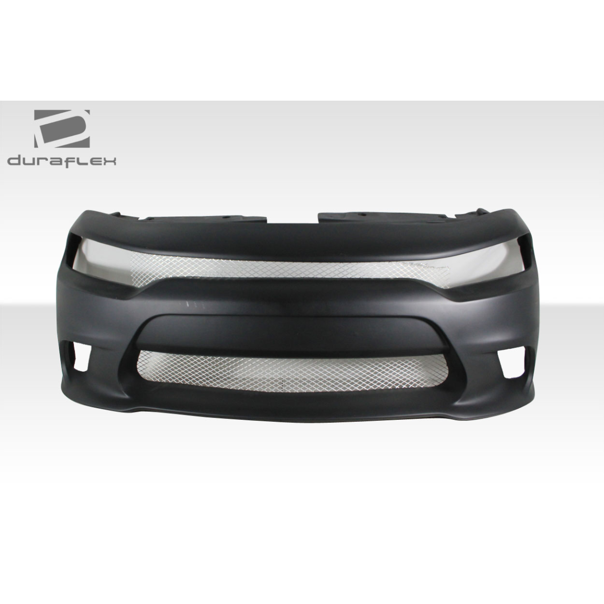 Modify your Dodge Charger 2015 with our Exterior/Front Bumpers or Lips - Frontal view of the bumper part showing details