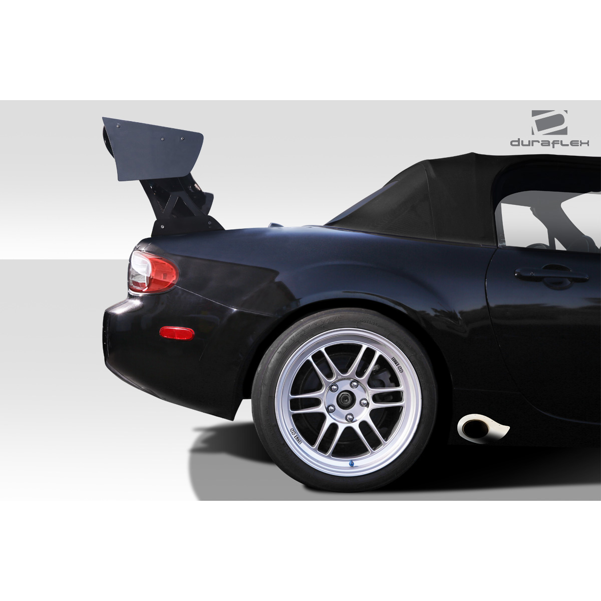 Modify your Universal   with our Exterior/Complete Body Kits - Rear angle showcasing the wing and body kit