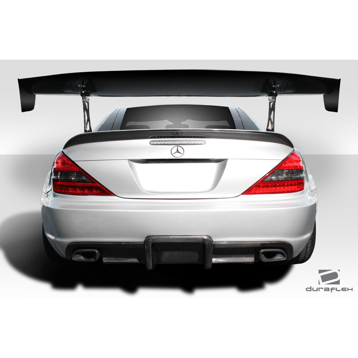 Modify your Universal   with our Exterior/Complete Body Kits - The wing is viewed from the rear at a slight elevation