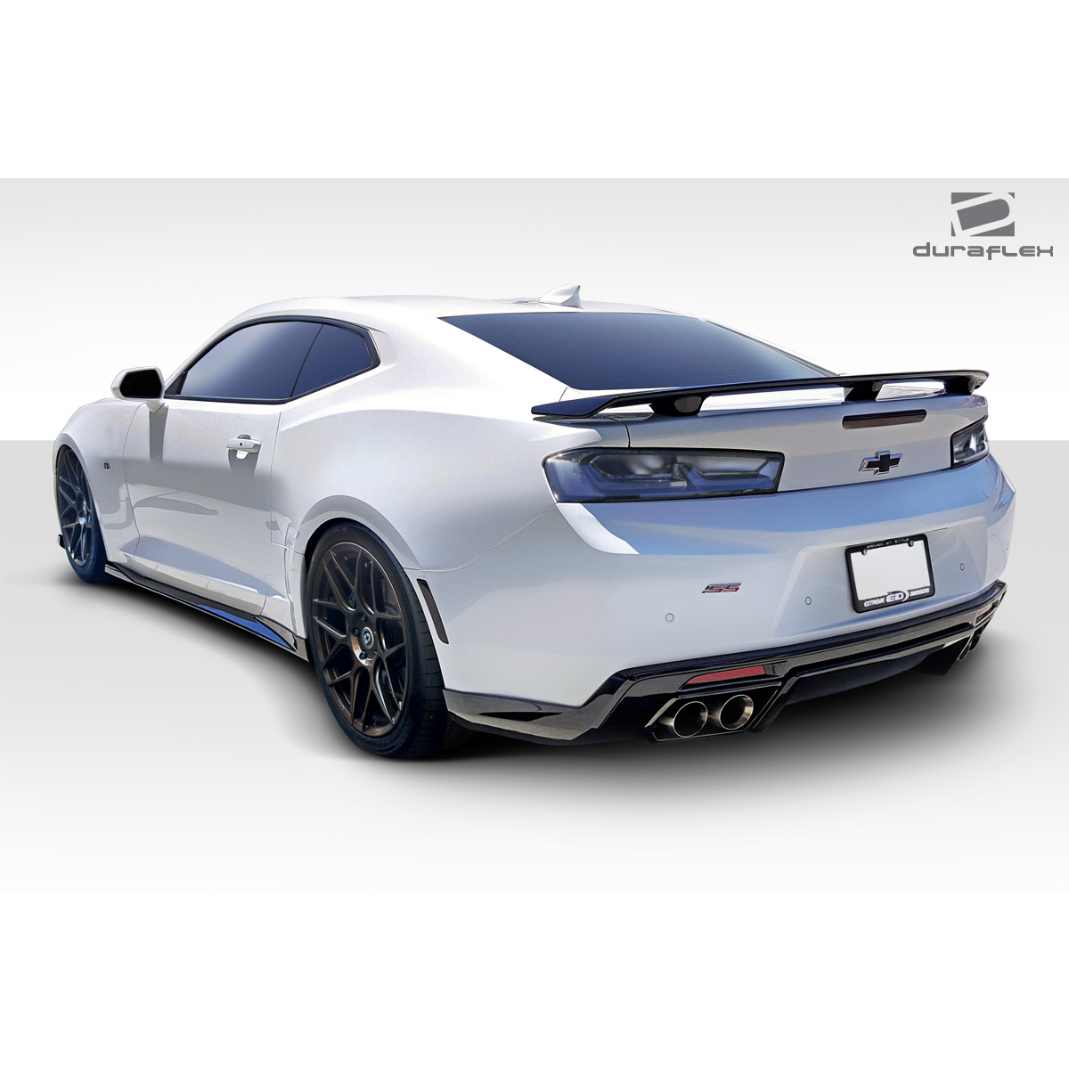 Modify your Chevrolet Camaro 2016 with our Exterior/Complete Body Kits - Oblique rear angle of the vehicle's body kit