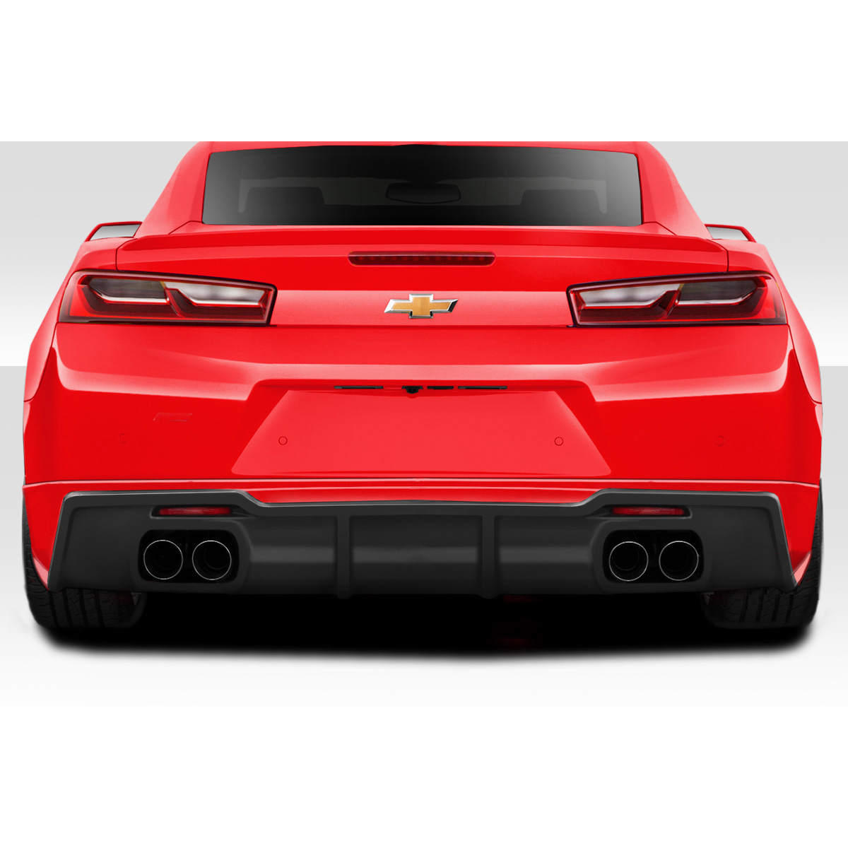 Modify your Chevrolet Camaro 2016 with our Exterior/Rear Bumpers or Lips -  rear angle view of Chevrolet Camaro exterior part