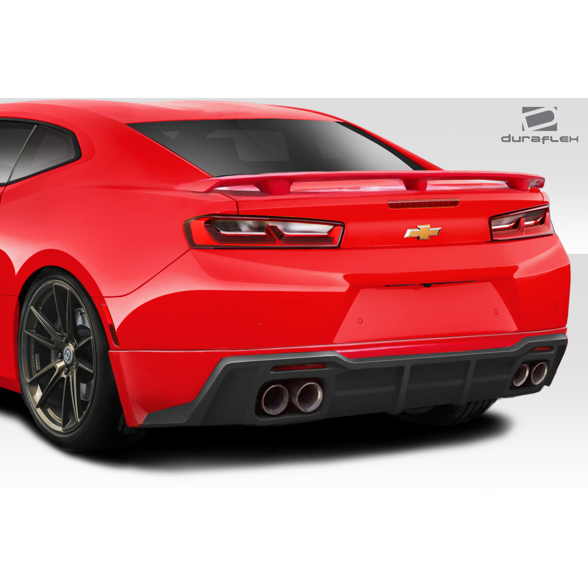 Modify your Chevrolet Camaro 2016 with our Exterior/Rear Bumpers or Lips - Rear angle view of Chevrolet Camaro