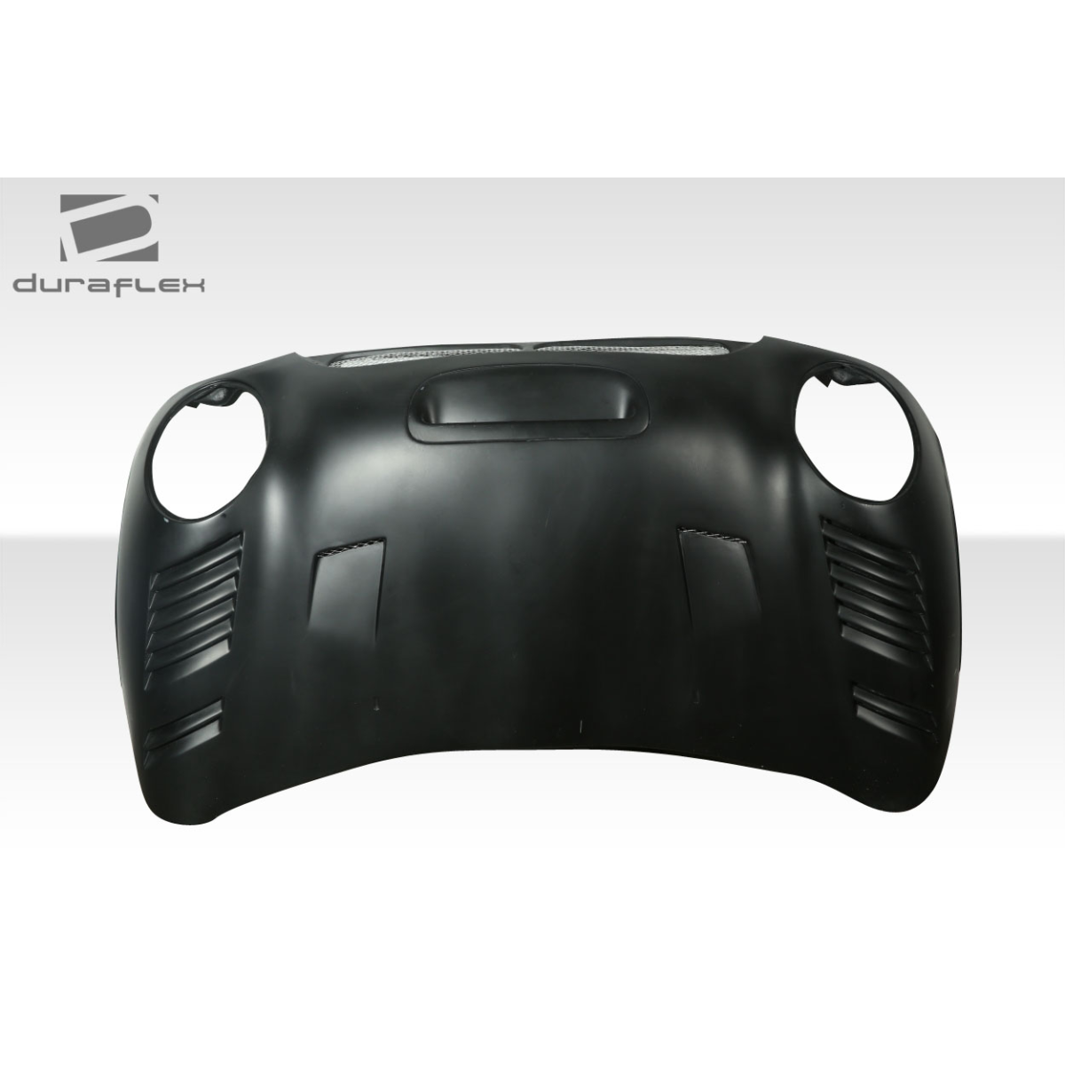 Modify your Mini Cooper 2002 with our Exterior/Hoods - Front view of the hood at a slight angle