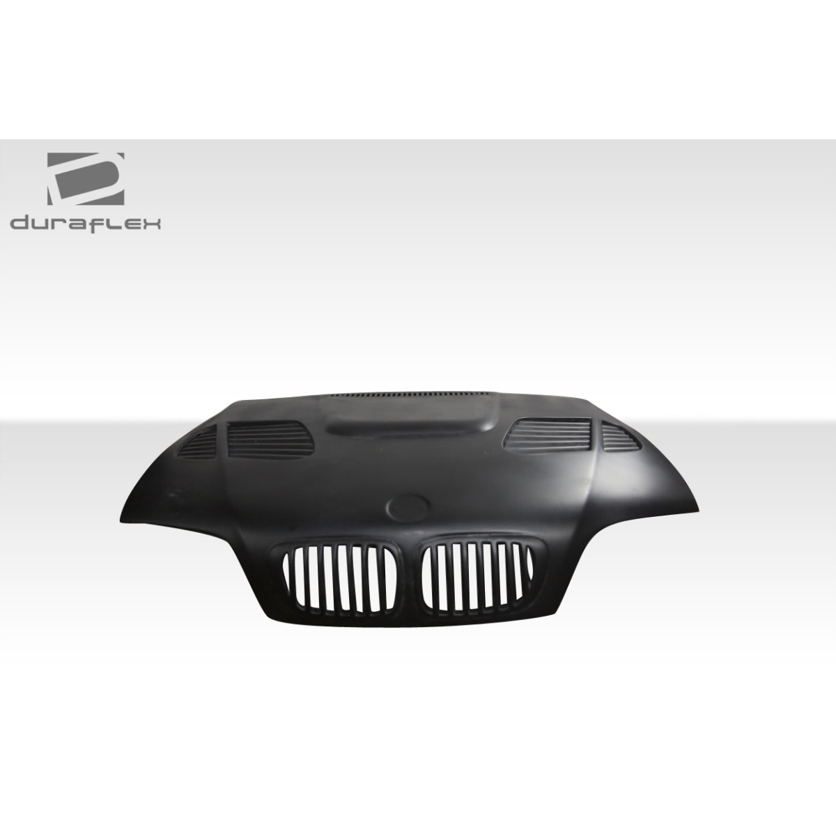 Modify your BMW 3-Series 1999 with our Exterior/Hoods - Part viewed from a slightly elevated front angle