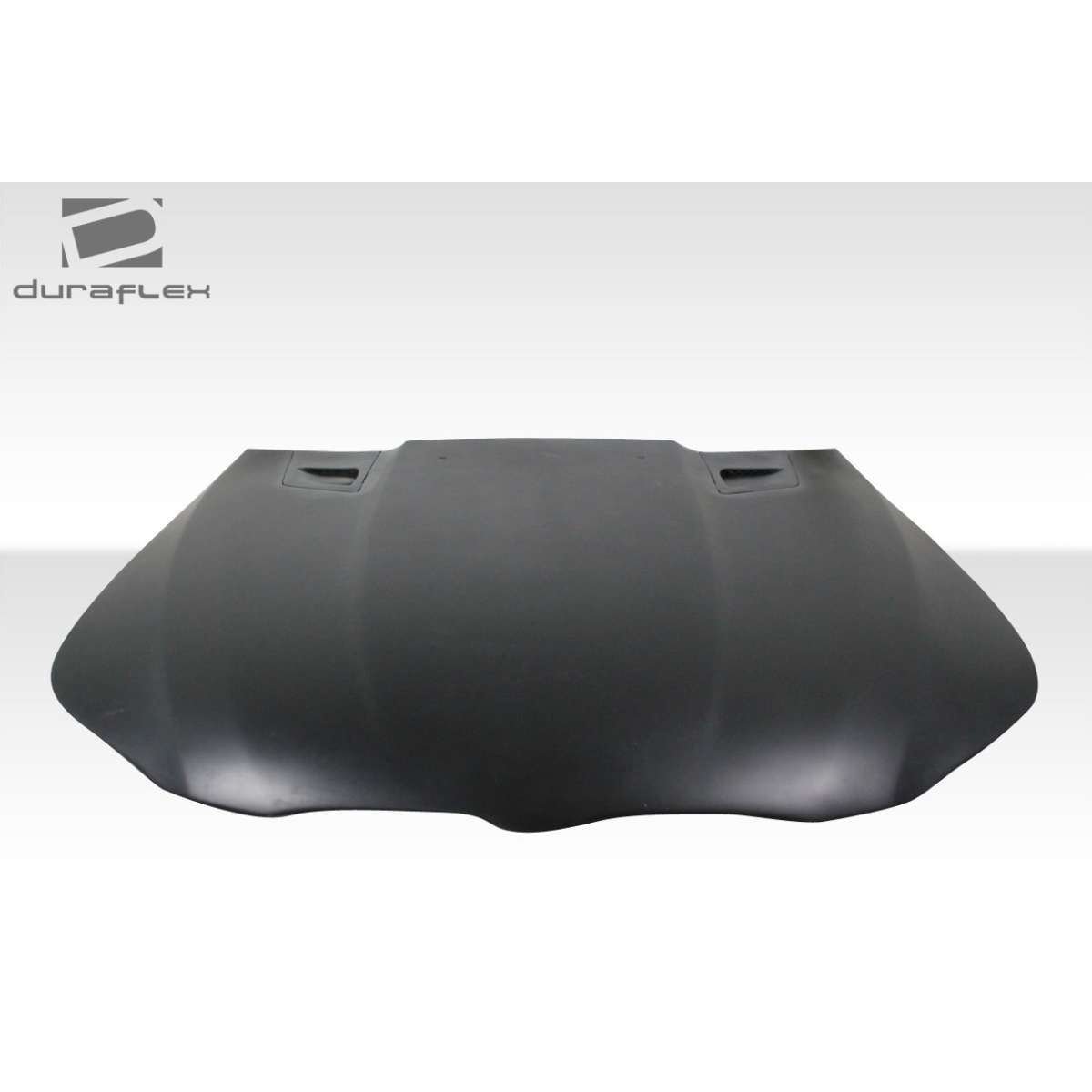 Modify your BMW 5-Series 2004 with our Exterior/Hoods - Top down view of a car hood at a slight angle