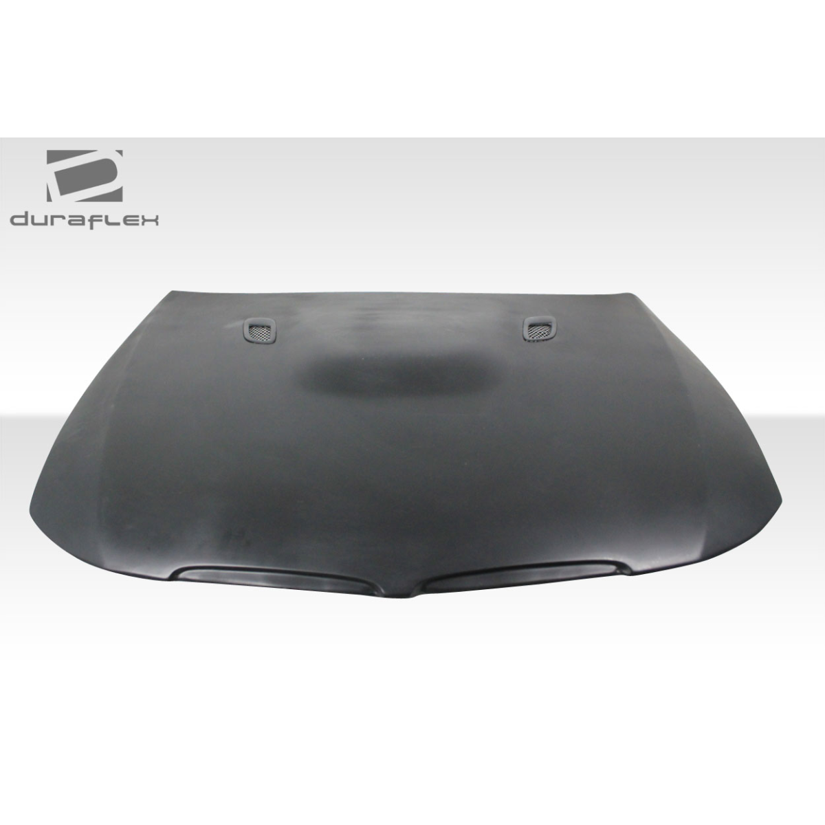 Modify your BMW 3-Series 2006 with our Exterior/Hoods - Front view of car hood at a straight angle