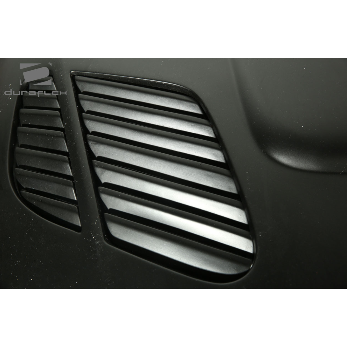 Modify your BMW M3 2008 with our Exterior/Hoods - Angled view of vented hood section