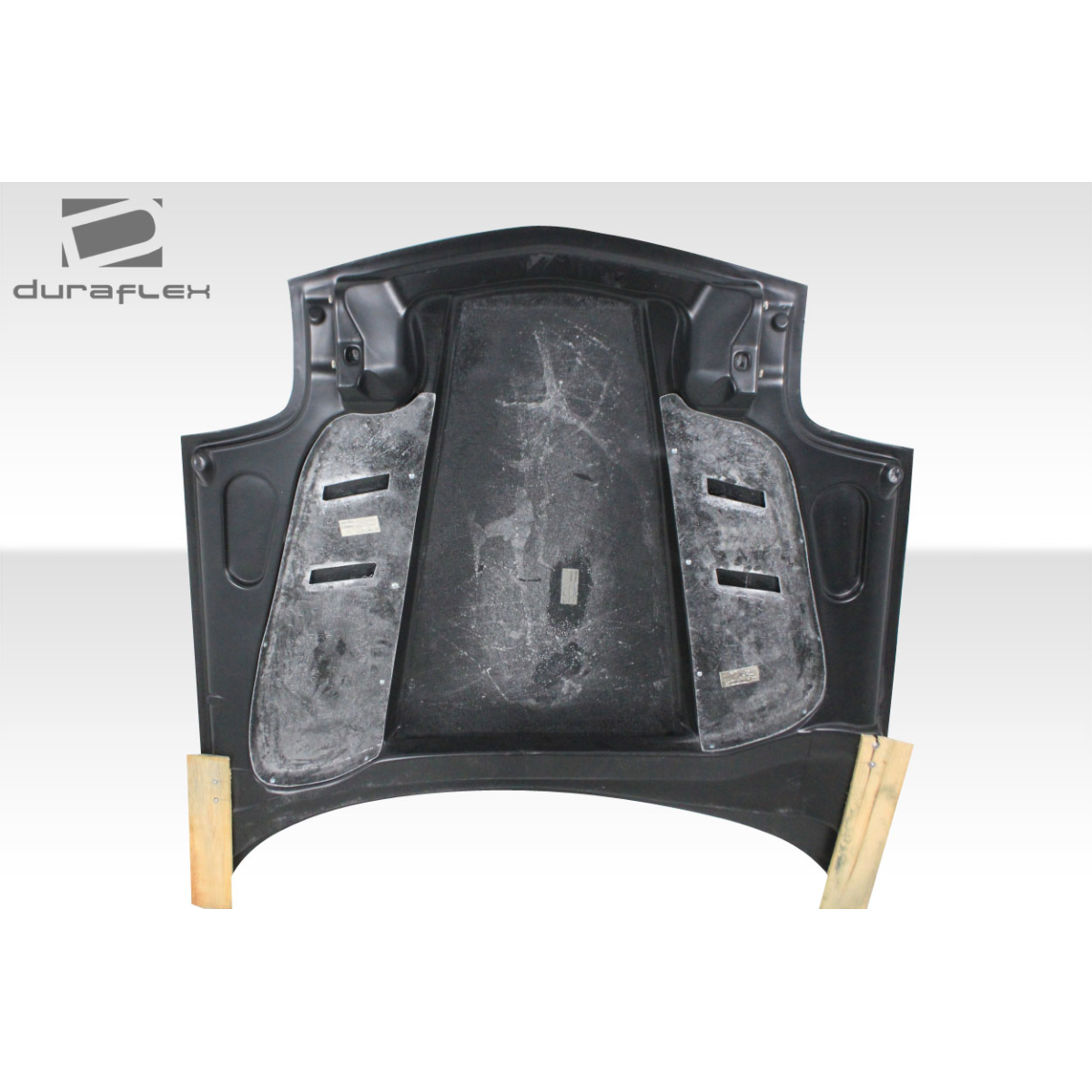 Modify your Chevrolet Corvette 1997 with our Exterior/Hoods - Part shown from a top down view