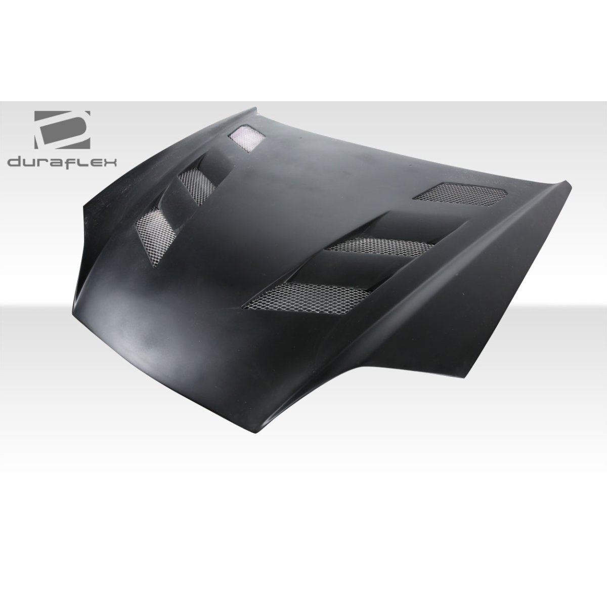 Modify your Hyundai Tiburon 2003 with our Exterior/Hoods - Angled view of car hood showing design details