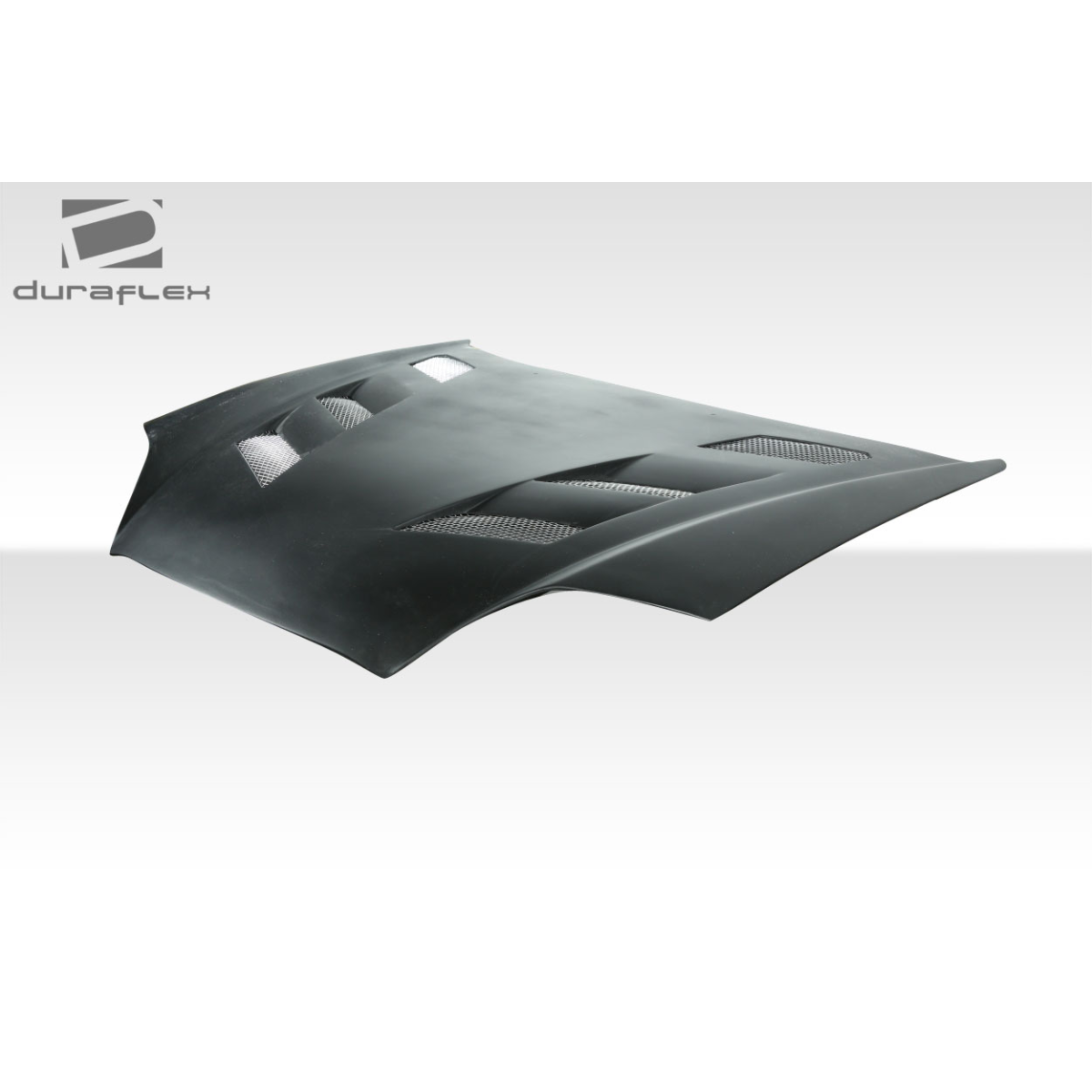 Modify your Hyundai Tiburon 2003 with our Exterior/Hoods - Part shown at an elevated side angle